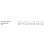 Clothing size chart for Magic & Brain Kate Baer T-Shirt with moon song design final sale