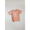 Peach tee with Magic and Brain inspired by Moon Song from Kate Baer on final sale