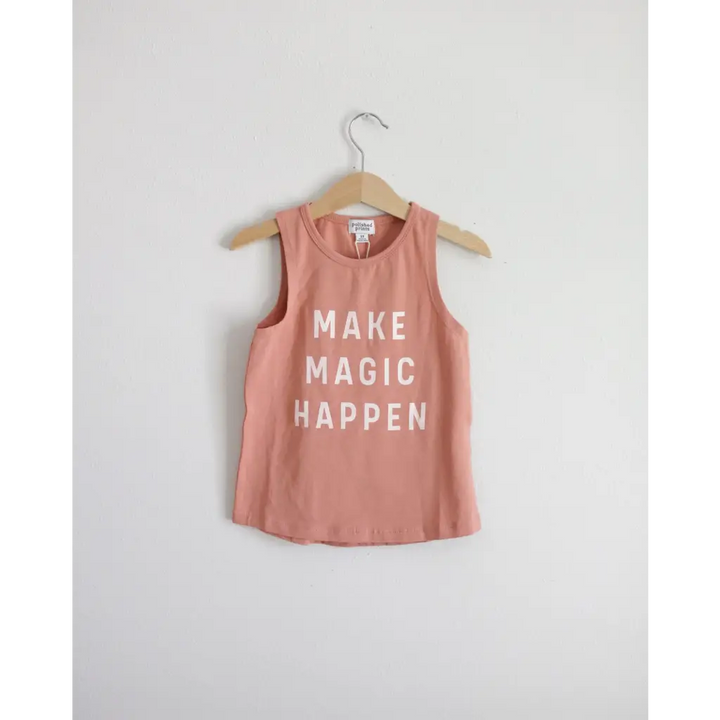 Make Magic Happen Kid's Everyday Tank Top - Polished Prints