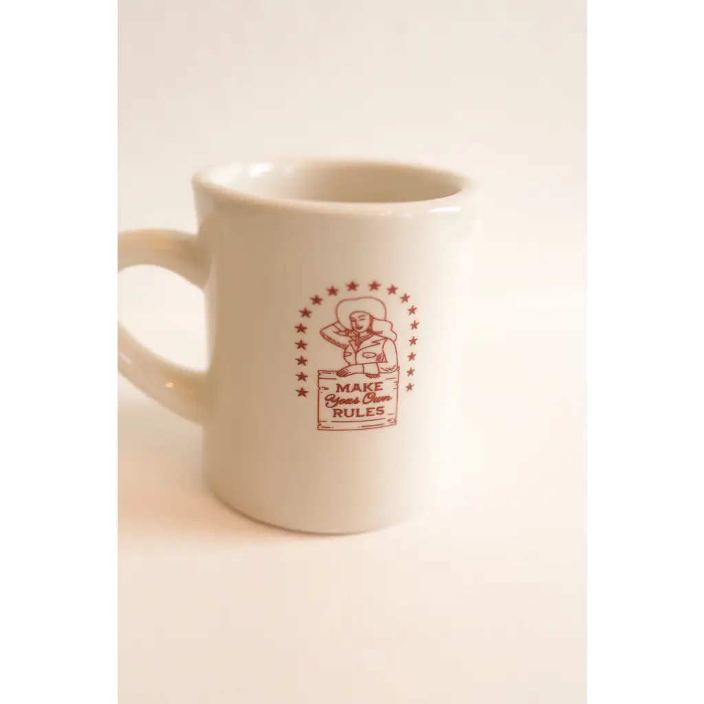 Make Your Own Rules 11oz Diner Mug - 710 Drinkwear + Bar