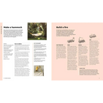 Martha Stewart manual back with hammock, fire guides on polished prints
