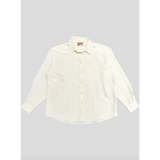 Monica Cream Button Up Shirt, a stylish choice in polished prints for moms