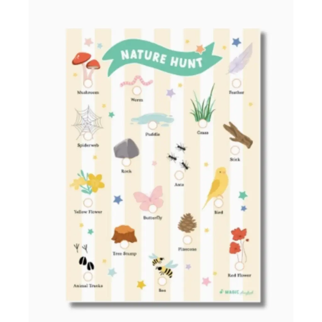 Nature Hunt Pretend Play Notepad - 630 Toys