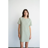 Polished prints Nina Casual Striped Mini T-Shirt Dress perfect for stylish womens clothes