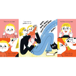 Cute orange baby plush toy in Nose, Toes, and Tummy Book by Sally Nicholls