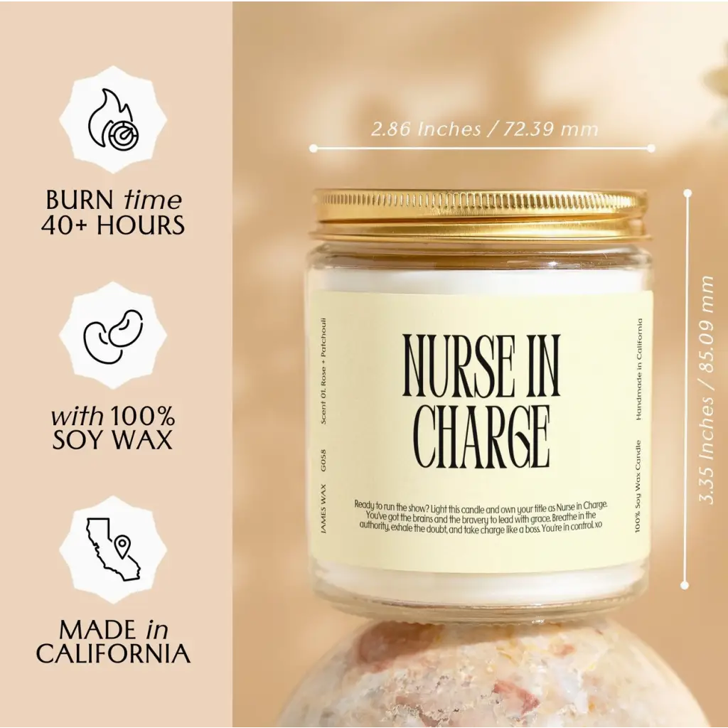 Nurse In Charge Candle - 730 Candles