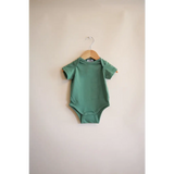 Organic Cotton Baby Bodysuit | Dark Ivy - Polished Prints