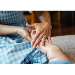 Baby foot massage with Organic Tallow Baby Balm made from pasture raised beef tallow
