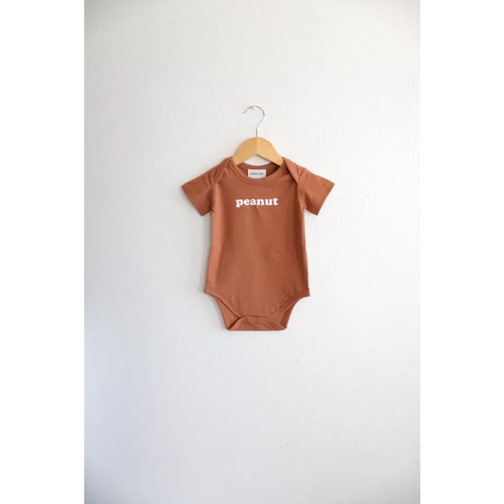 Peanut Organic Cotton Baby Onesie - 410 Printed Onesies