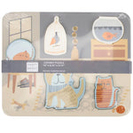 Wooden puzzle for toddlers featuring pets chunky puzzle with pet animals and home decor