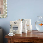 Pets Soft Book with soft fabric pages and cute animal illustrations for kids