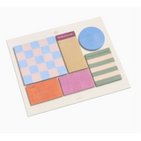 Colorful printed sticky notes set of 6 for easy note-taking and organization