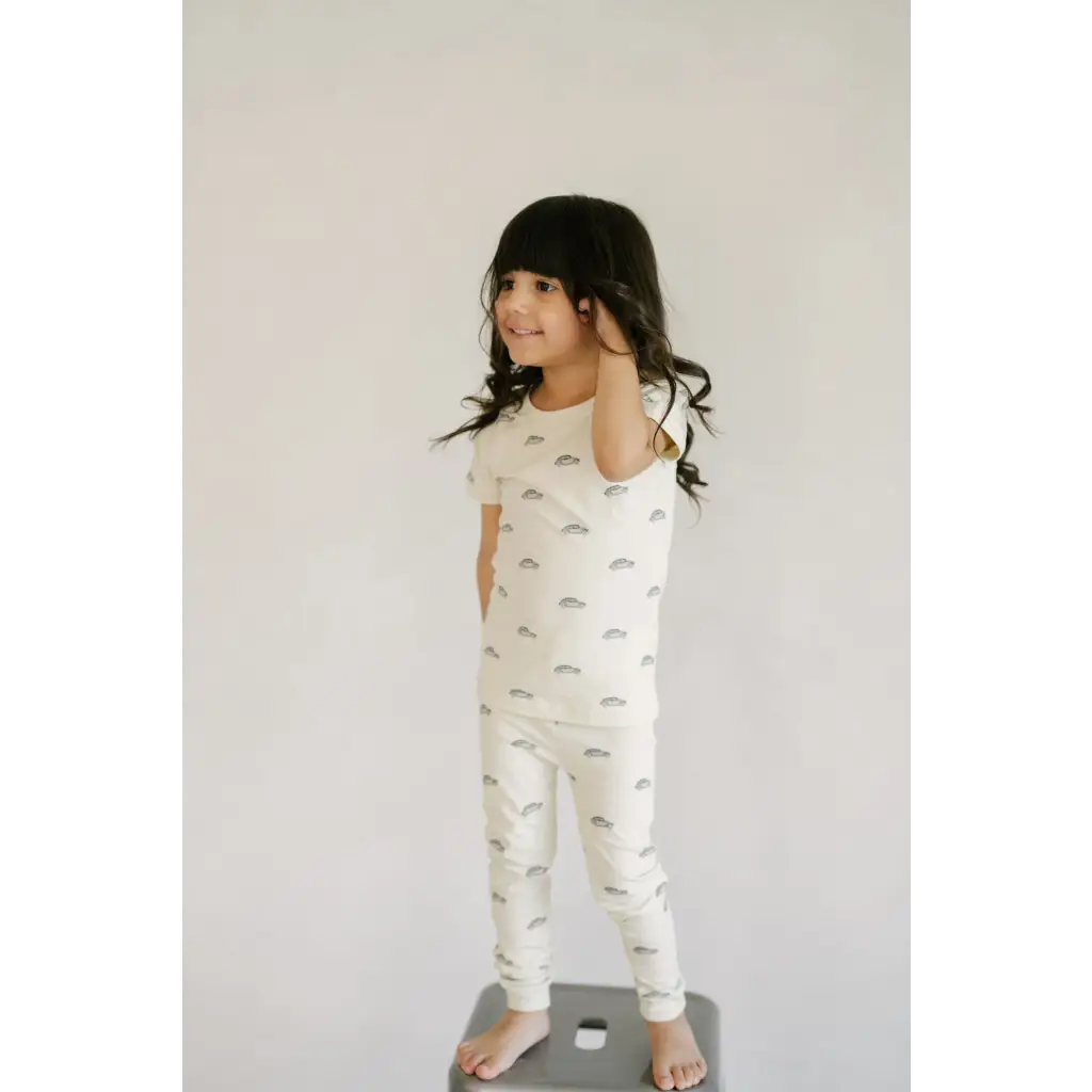 Retro Cruiser Pajama Set - Polished Prints