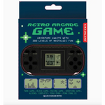 Retro arcade game packaging showing polished prints for Retro Handheld Arcade Game