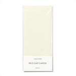 Cream-colored tissue paper sheets by Red Cap Cards for stylish womens clothes and more