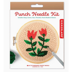 Summer Tulips Punch Needle Kit for stylish womens clothes with polished prints design