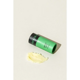 Sweet mint lip balm by Flower Hug, green tube with black cap