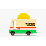 Colorful Taco Truck Toy with a yellow top captures the fun food truck vibe