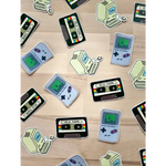 Retro-themed sticker collection on Tetris Gameboy Geriatric Millennial Sticker with polished prints