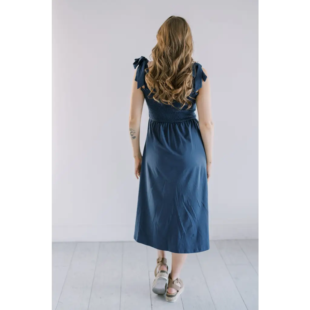 The Day Dress in Navy