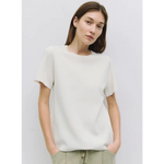 Off-white The Deanna Top, a chic choice in stylish womens clothes for moms