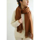 The Essential Wool Blend Scarf in Caramel - Caramel - 240