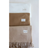 The Essential Wool Blend Scarf in Ivory - Ivory - 240