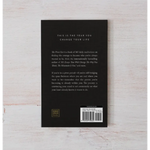 Black hardcover book with white text on back, Brianna Wiest’s Pivot Year from Polished Prints