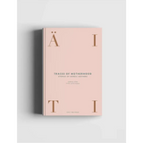 Traces Of Motherhood pink book with gold lettering for stylish moms