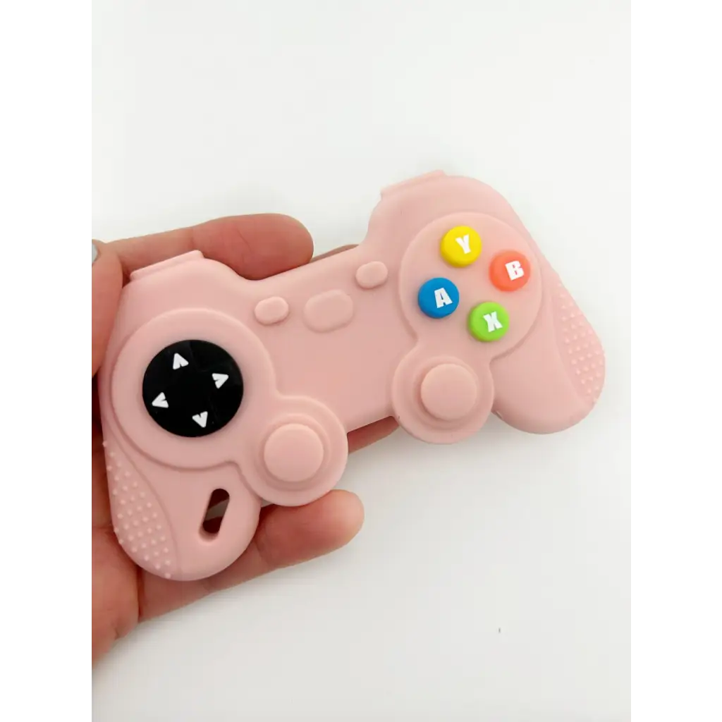 Video Controller Game Teether - Pink - 380 Misc