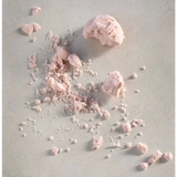 Pink powder makeup brush in Wild Rose Bath Truffle