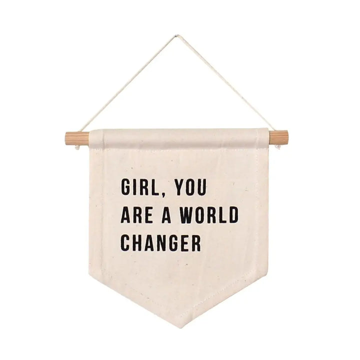 World Changer Hang Sign - Polished Prints