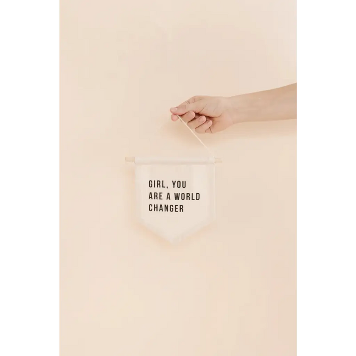 World Changer Hang Sign - Polished Prints