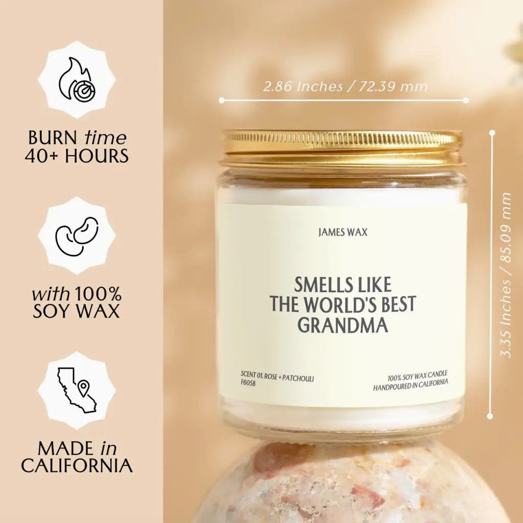 World’s Best Grandma Candle - 730 Candles