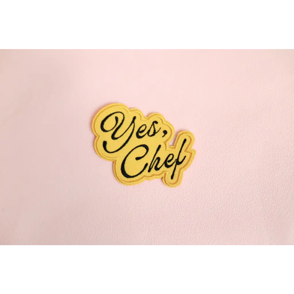 Yes Chef Iron-On Patch - 800 Misc