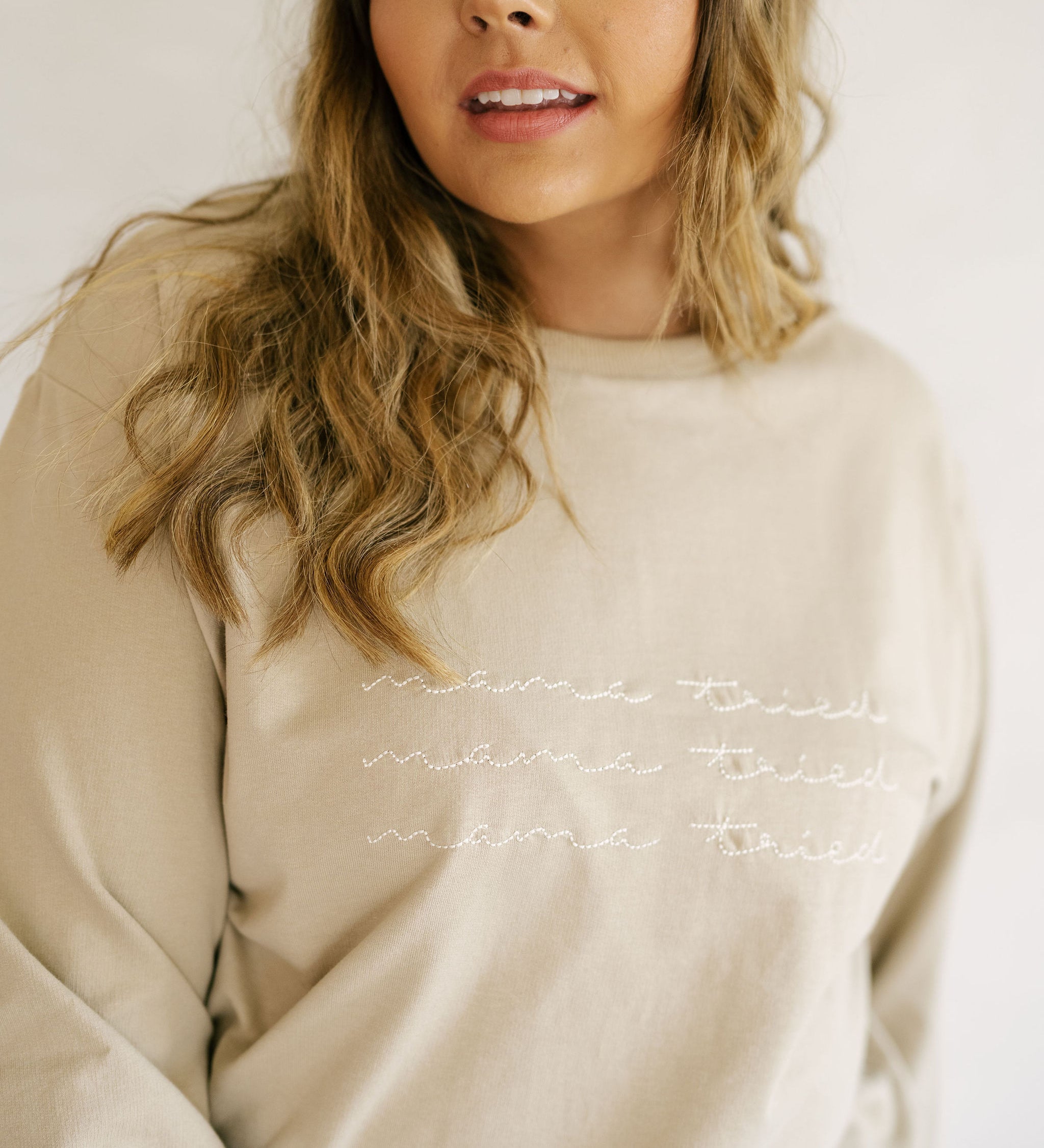 Mama Tried | Chainstitch Pullover - Polished Prints