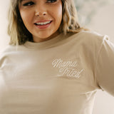 Mama Tried Embroidered Women's Tee - Polished Prints
